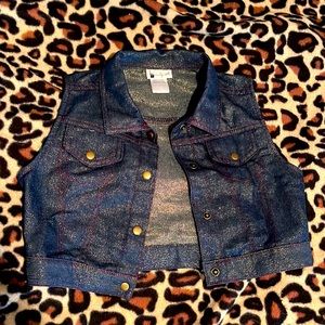 Glitter vest